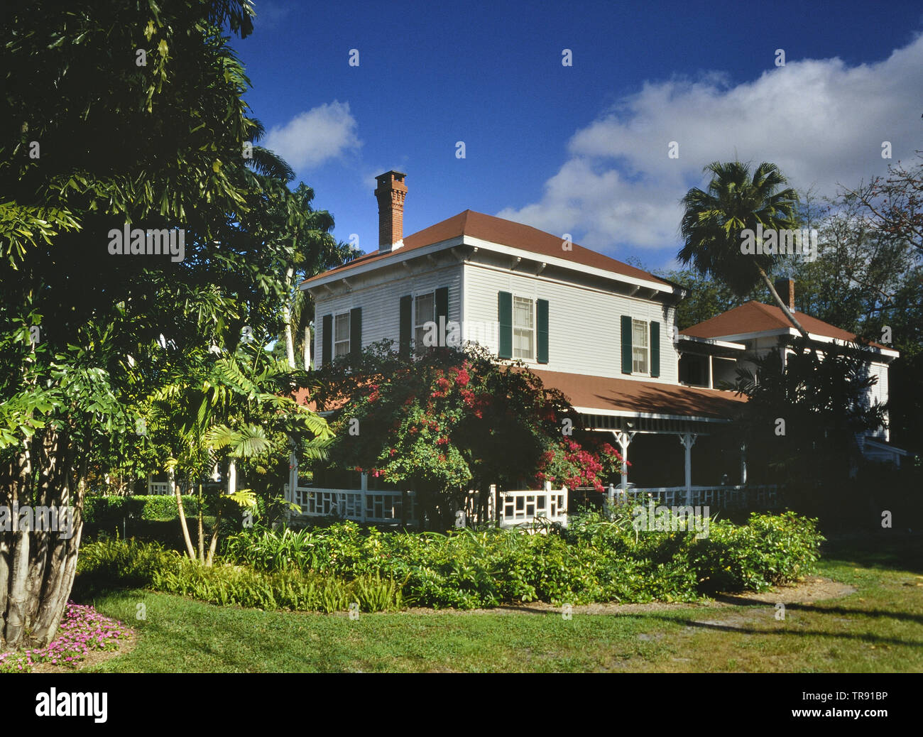 Thomas Edison e Henry Ford Winter Estates, Fort Myers, Florida, Stati Uniti d'America Foto Stock