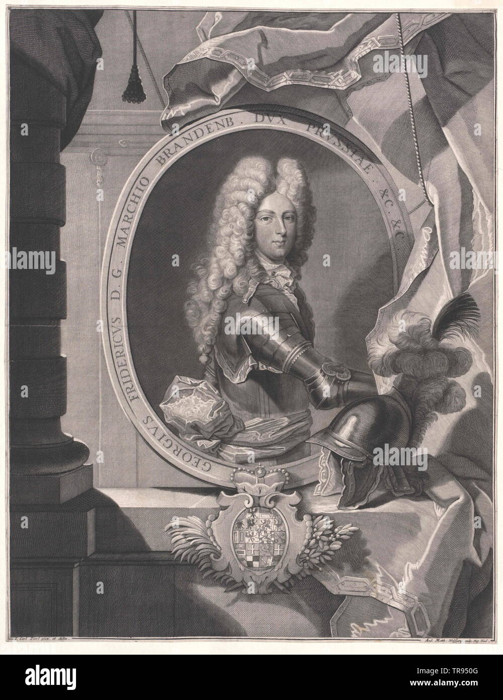Georg Frederick, margravio von Brandenburg-Ansbach, Additional-Rights-Clearance-Info-Not-Available Foto Stock