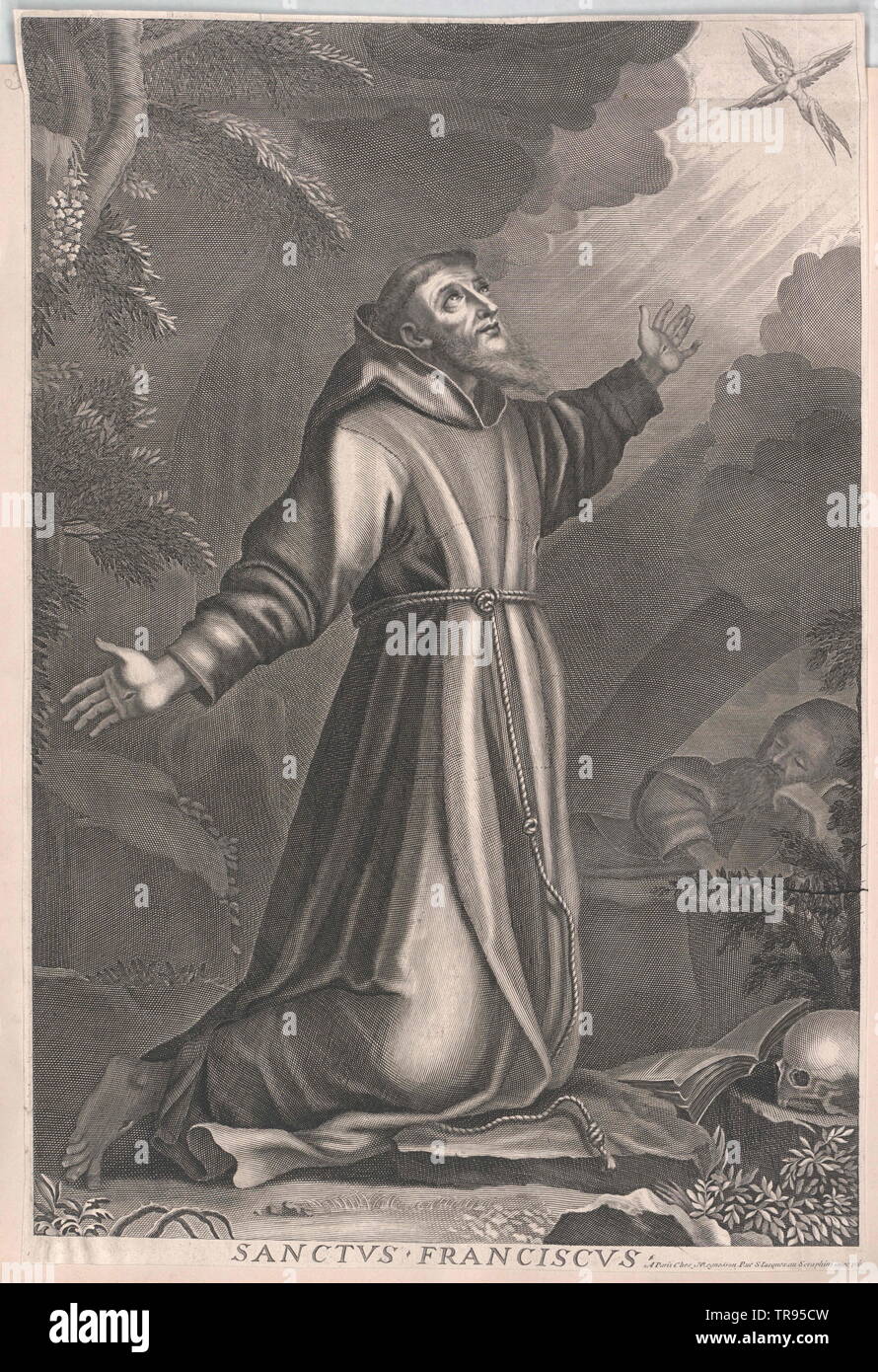San Francesco di Assisi, saint Additional-Rights-Clearance-Info-Not-Available Foto Stock