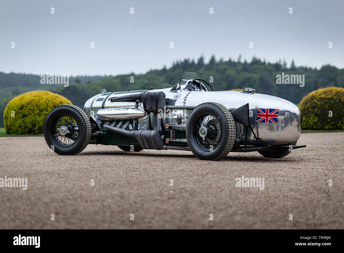 Napier Railton photo shoot in Surrey Foto Stock