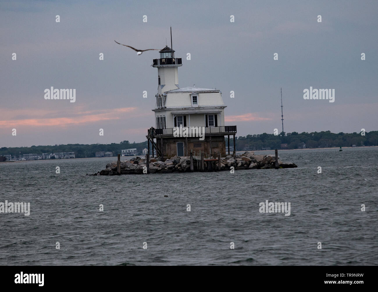 Long Island, New York, 2019 maggio, fine settimana del Memorial Day; fari storici di Long Island Foto Stock