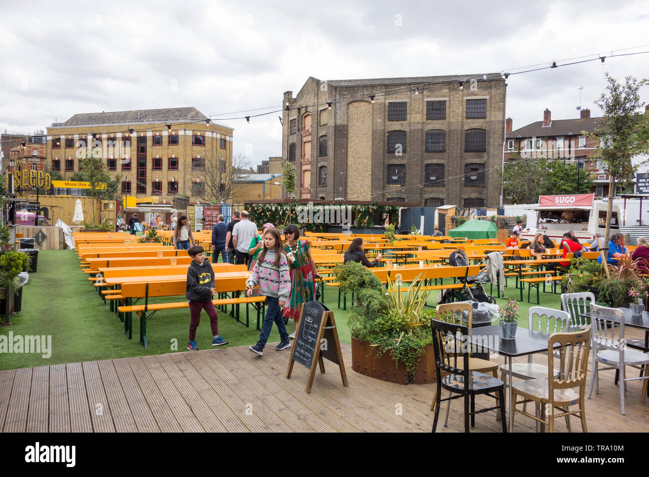 Cantiere di aceto, St Thomas Street, Bermondsey, London, SE1, Regno Unito Foto Stock