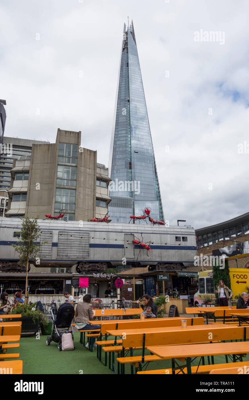 Cantiere di aceto, St Thomas Street, Bermondsey, London, SE1, Regno Unito Foto Stock