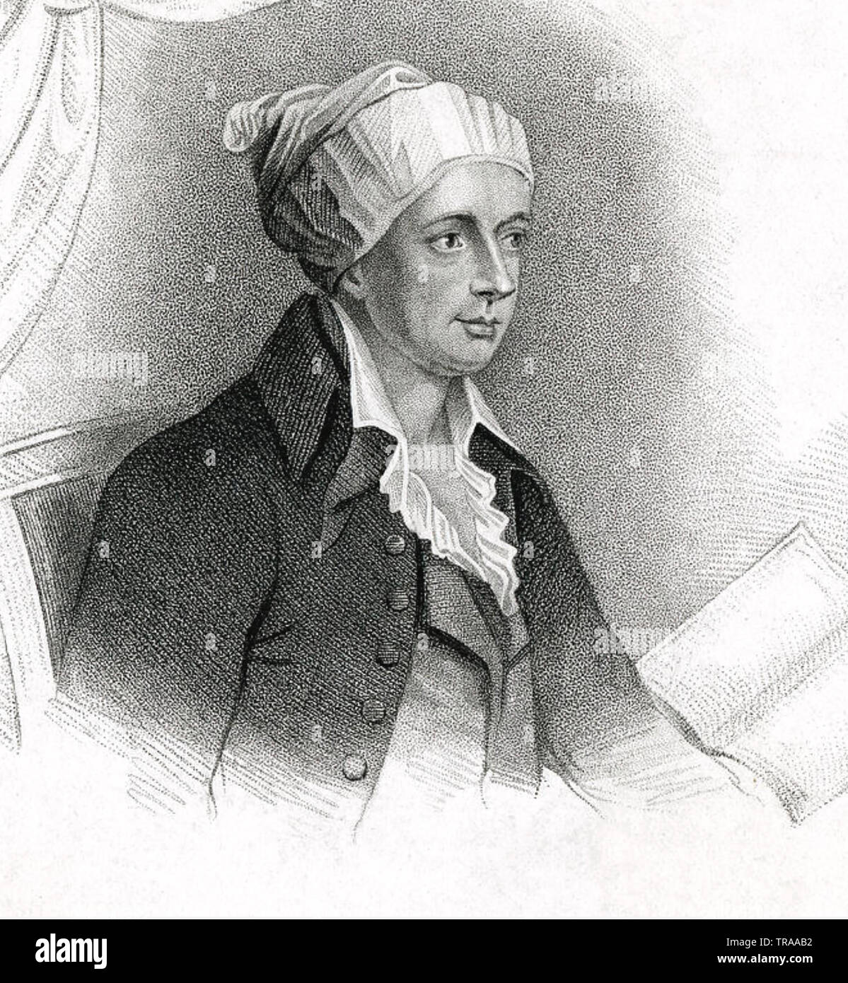 WILLIAM Cowper (1731-1800) poeta inglese e inno compositore Foto Stock
