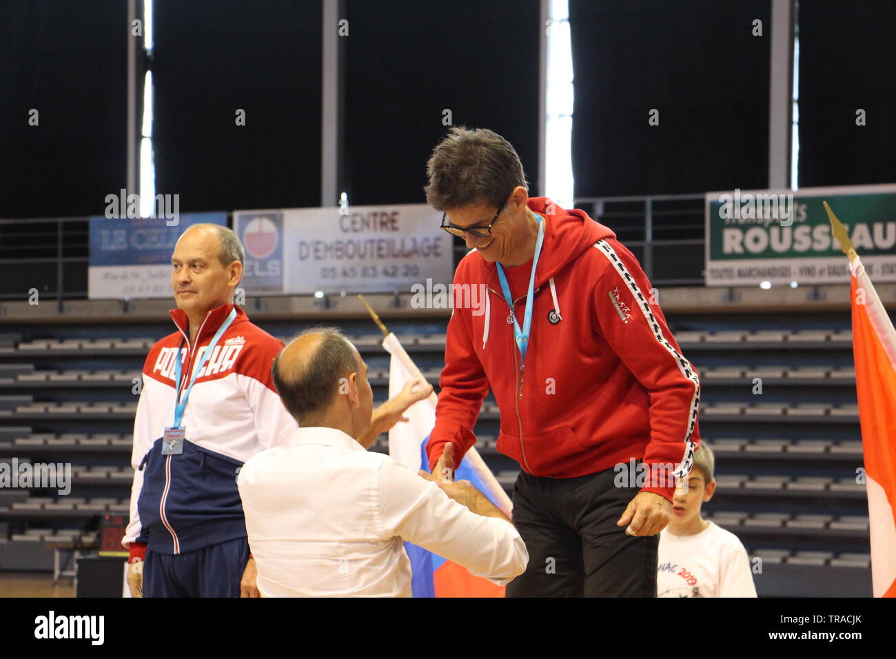 Championnat d'Europa d'Escrime Vétérans à COGNAC (Charente) Foto Stock