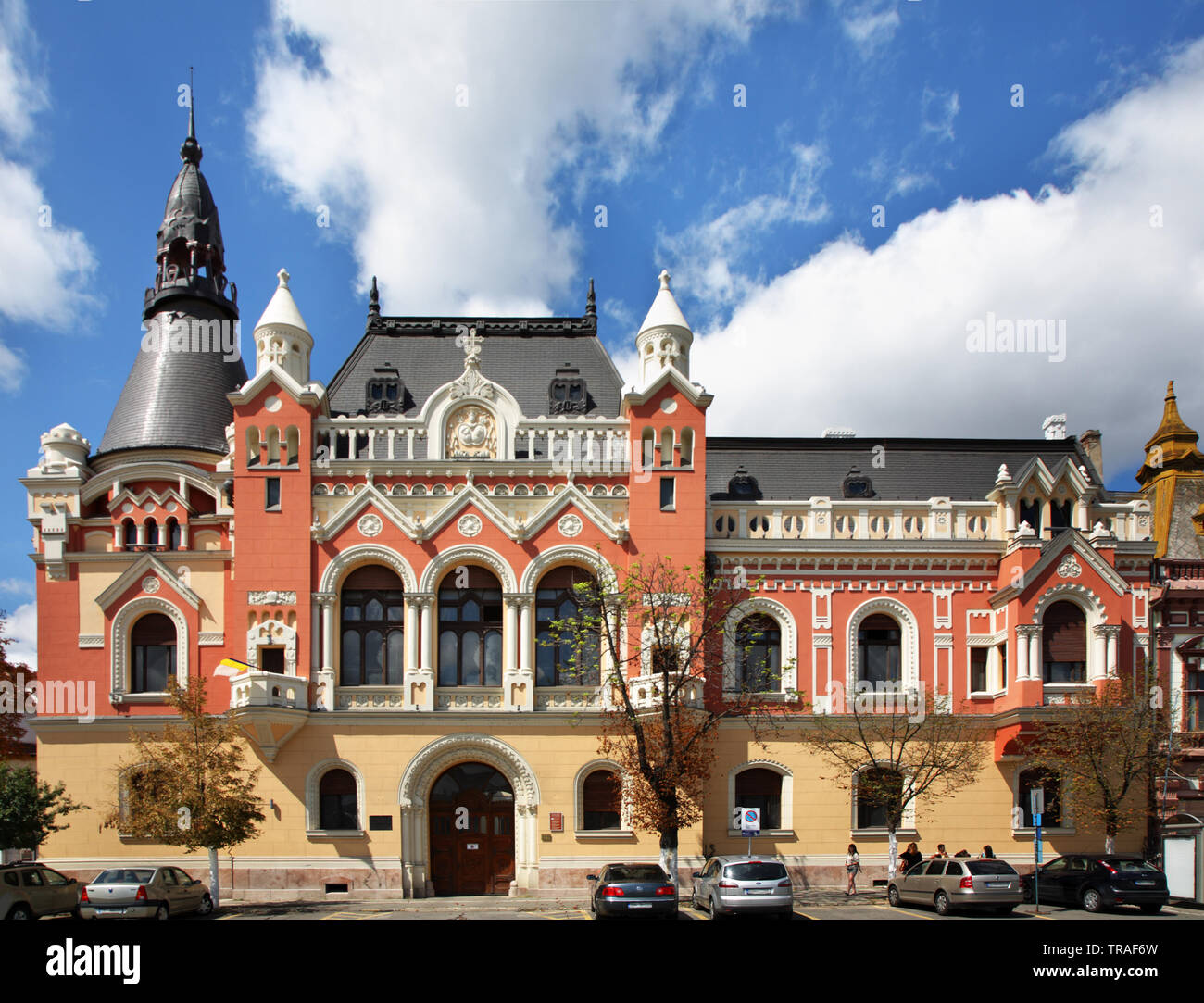 Vescovo Greco Cattolico Palace in Oradea. La Romania Foto Stock