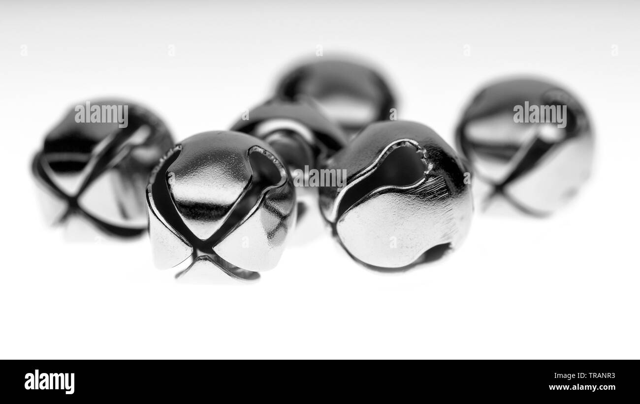 Jingle Bells, Close-up, in bianco e nero Foto Stock