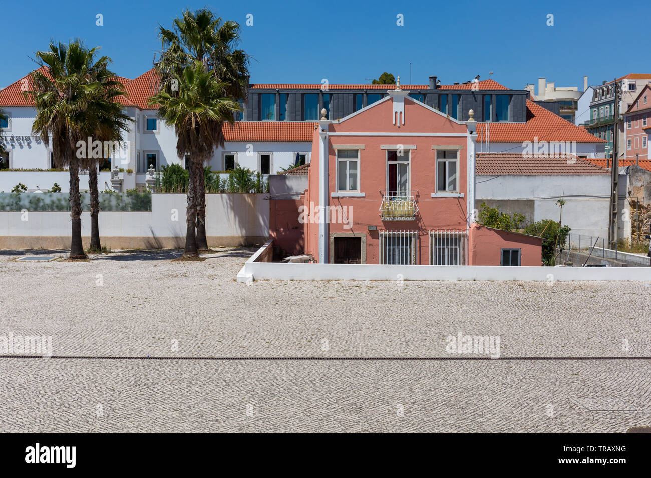 Tipica casa di Lisbona Foto Stock