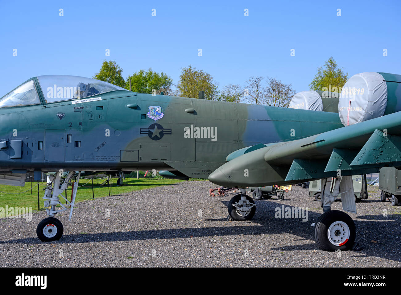 Fairchild A-10 attacco a terra di aeromobili Foto Stock