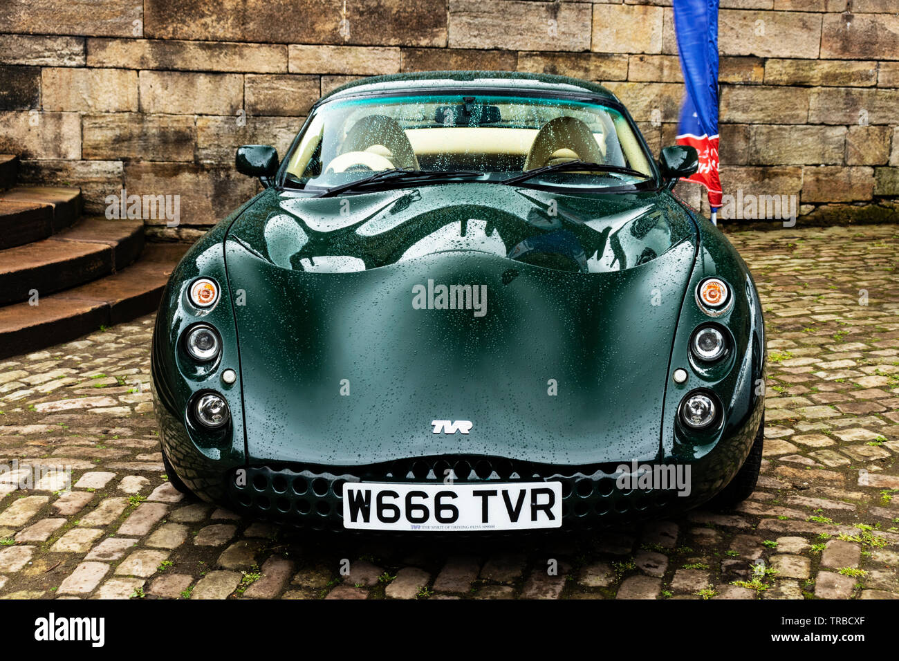 La TVR Toscano vista anteriore Foto Stock