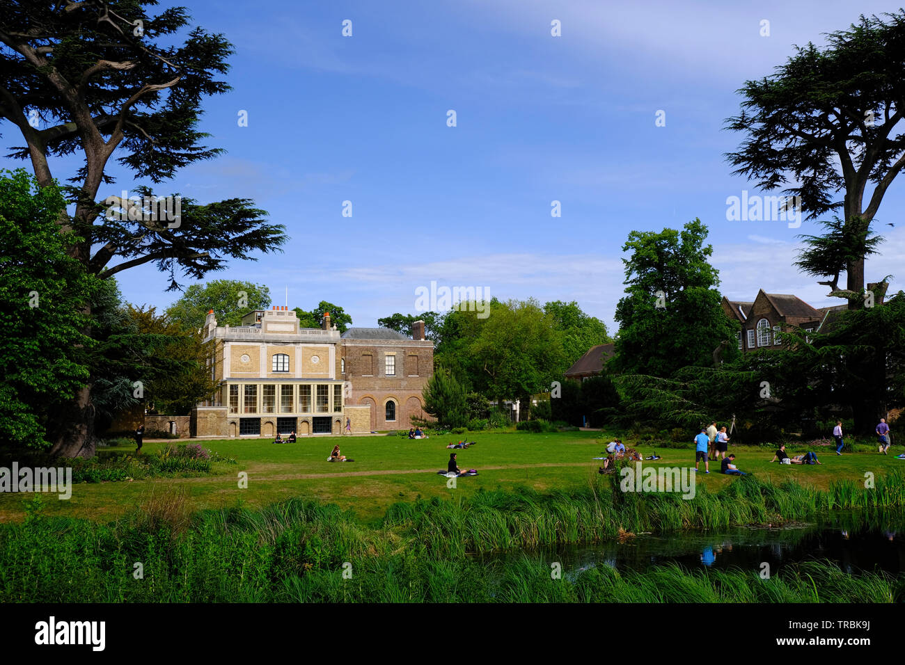 Pitzhanger Manor Museum, Walpole Park, Ealing, W5, London, Regno Unito Foto Stock
