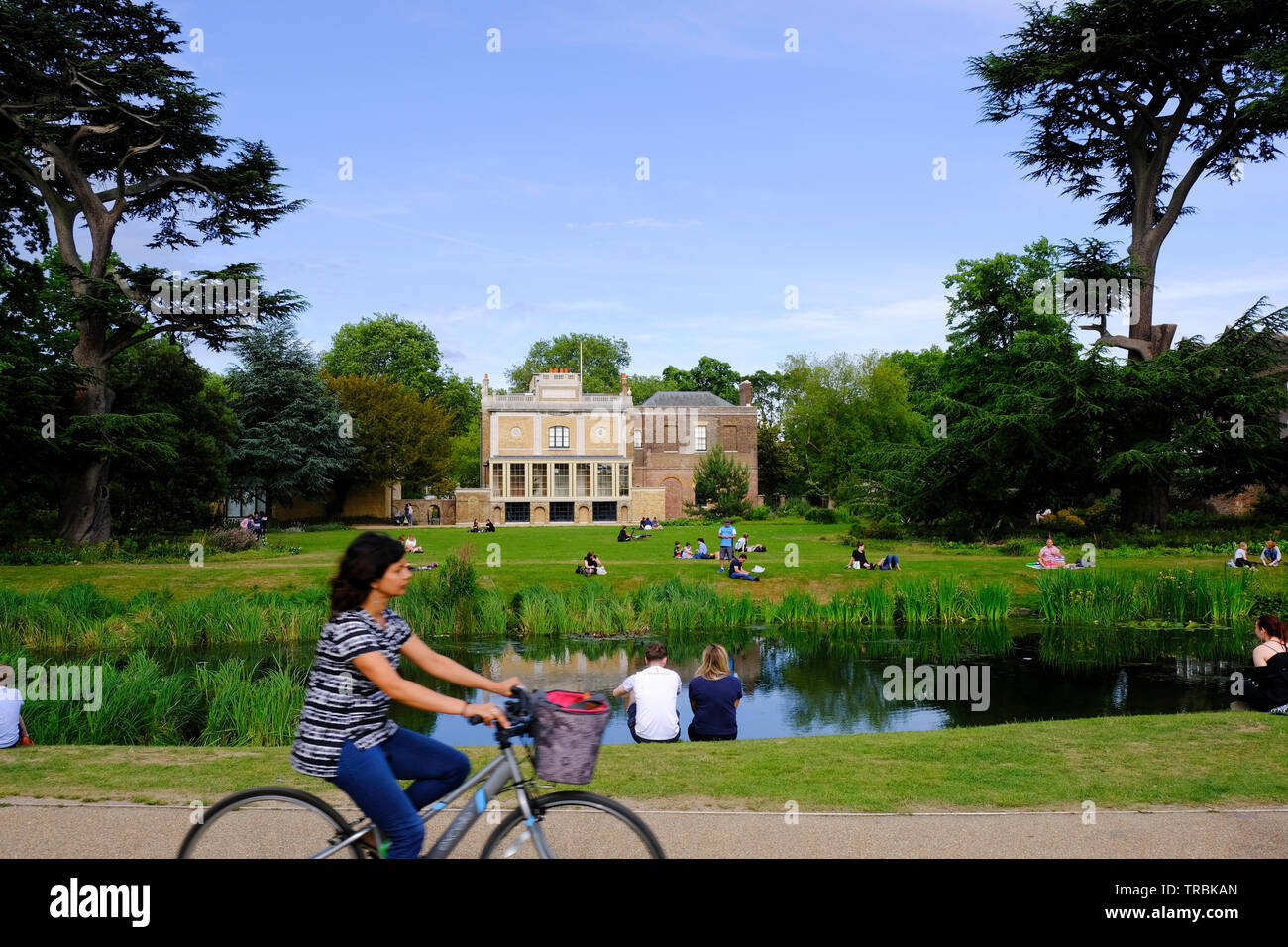 Pitzhanger Manor Museum, Walpole Park, Ealing, W5, London, Regno Unito Foto Stock