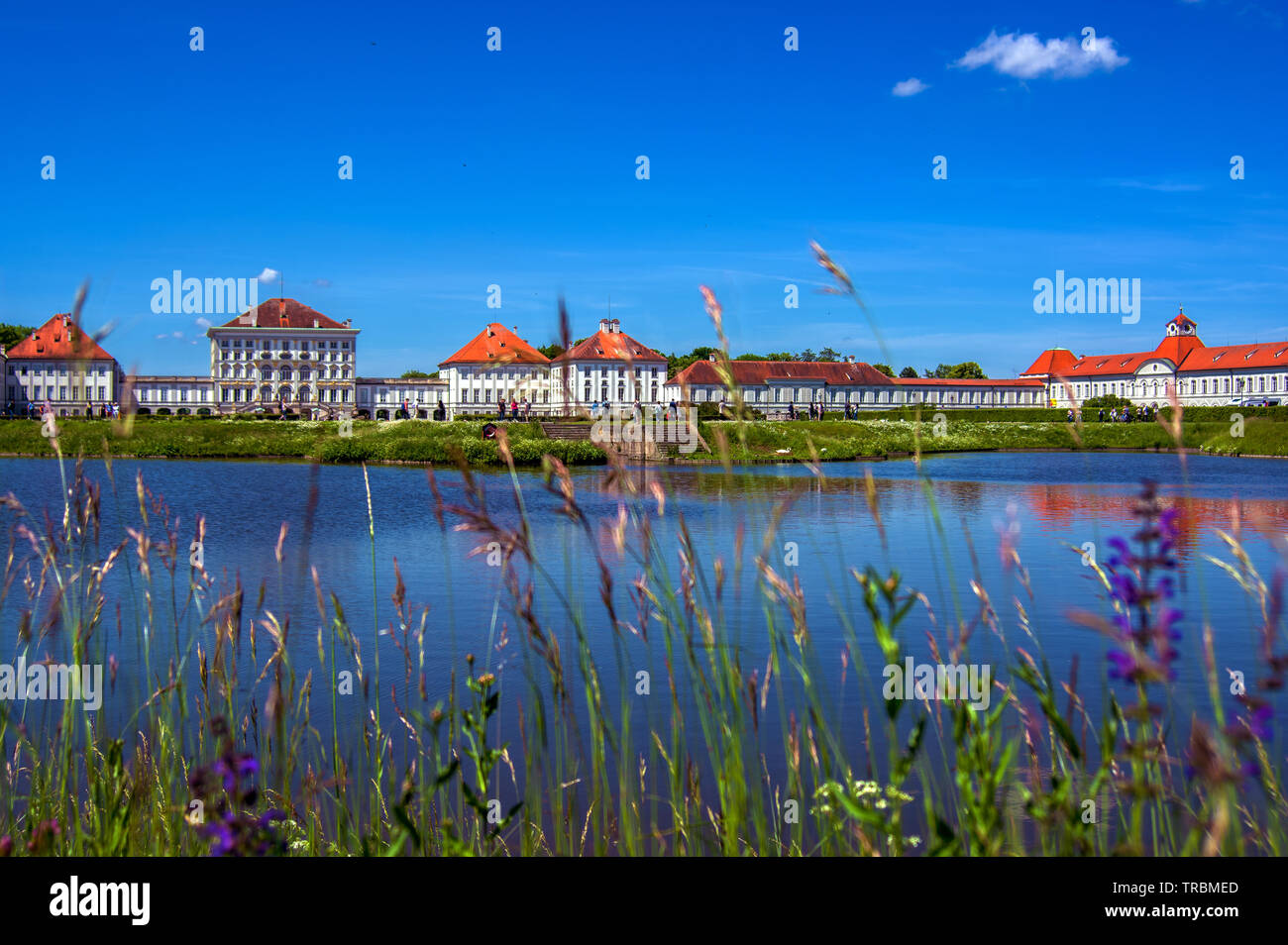 D - Bavaria : Nympfenburg Palace Foto Stock