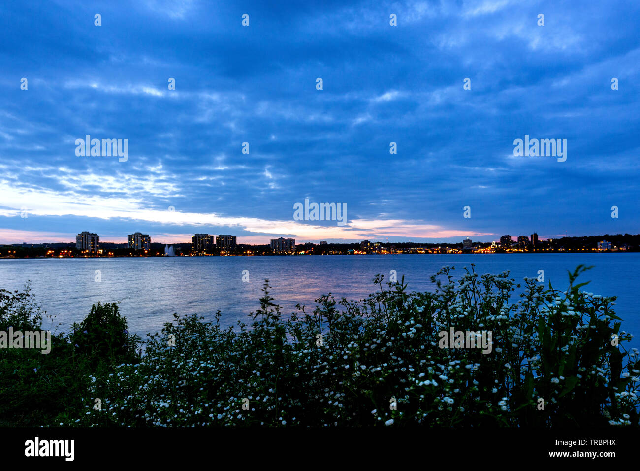 Barrie, Ontario watefront Foto Stock