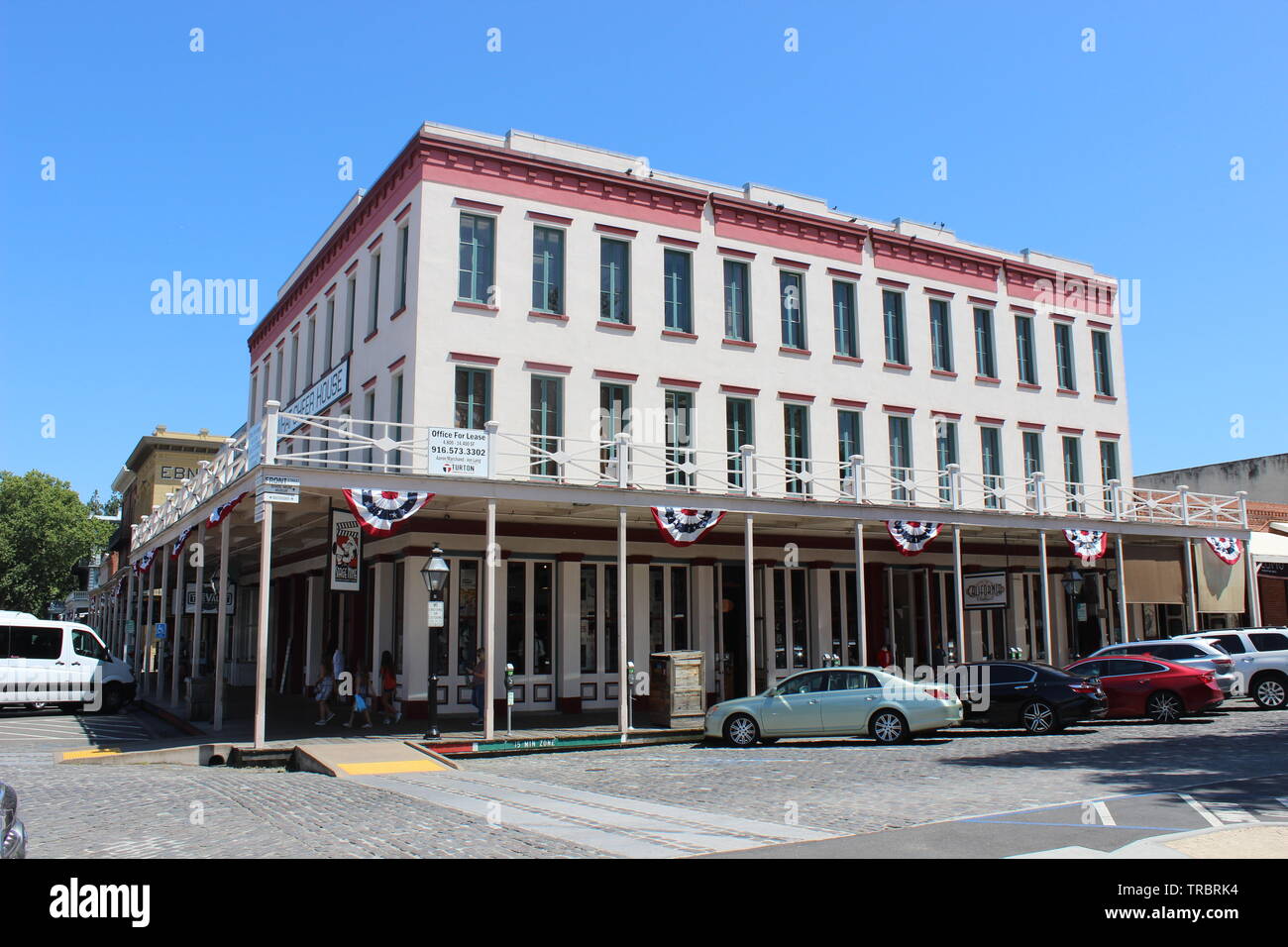 Cosa tifare House, Old Sacramento, California Foto Stock