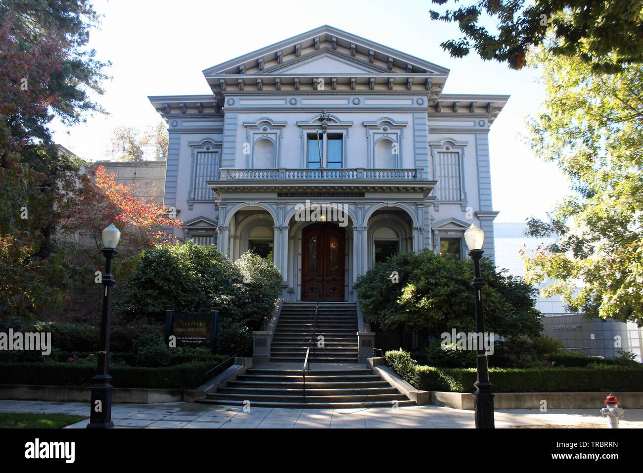 Crocker originale galleria d'arte, Sacramento, California Foto Stock