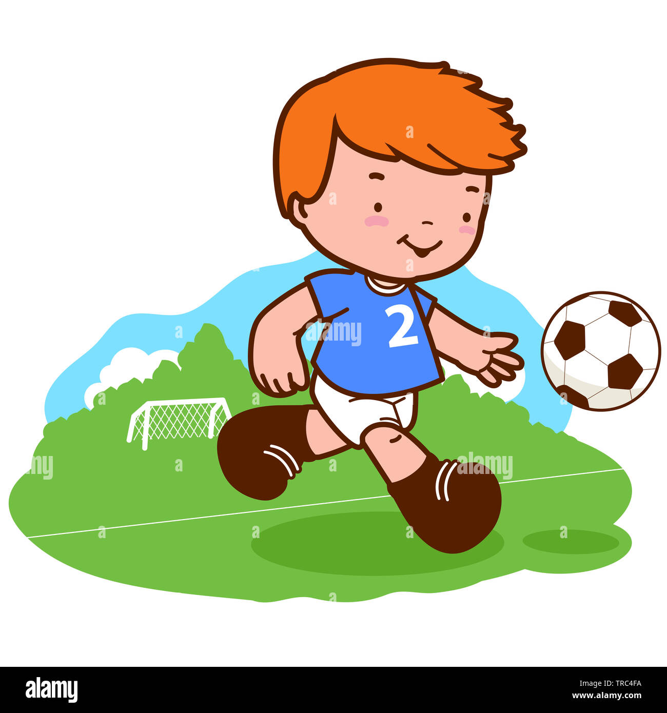 Bambino che gioca con la palla Immagini senza sfondo e Foto Stock  ritagliate - Alamy