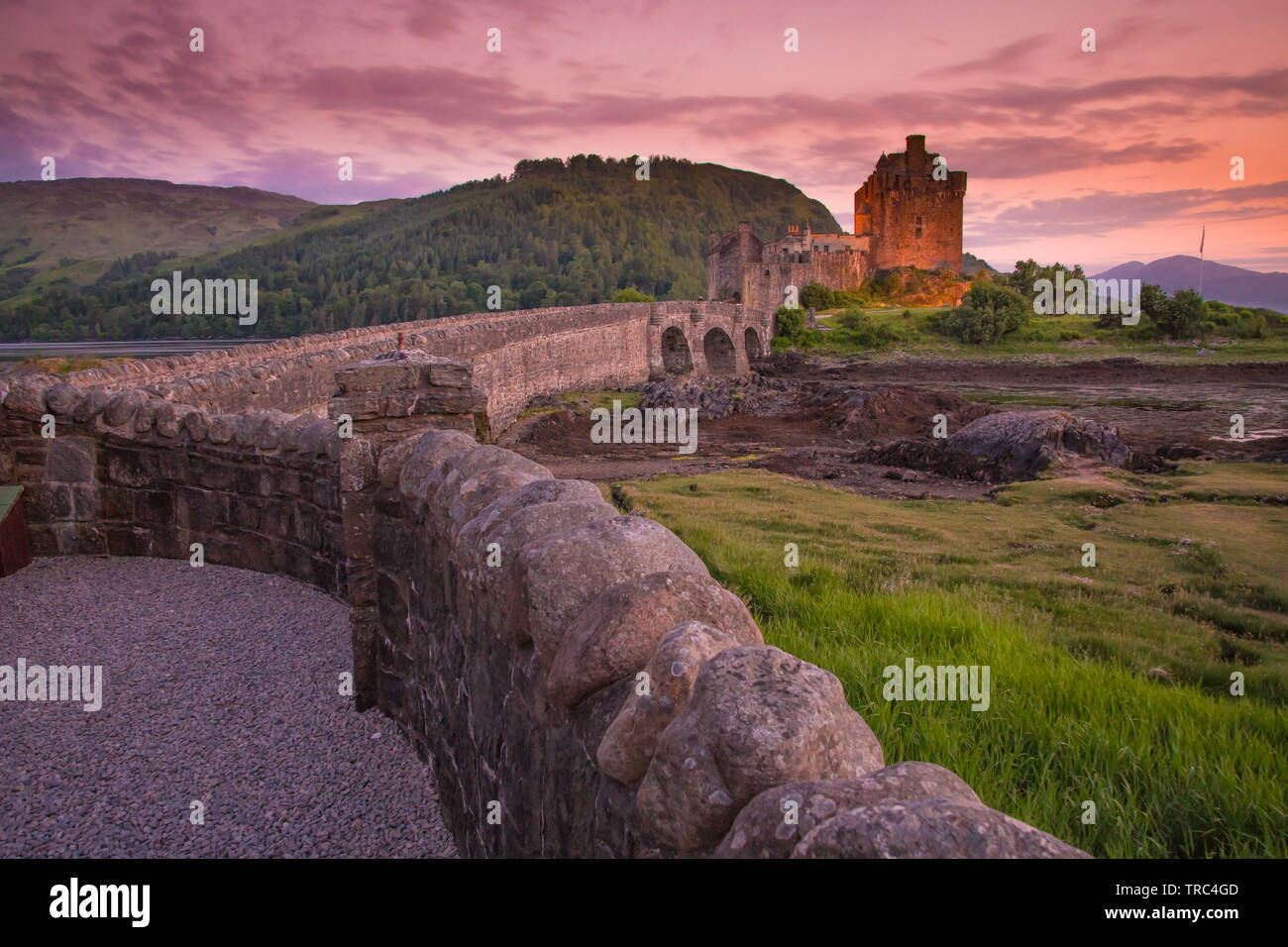 Paesaggio della Scozia Foto Stock