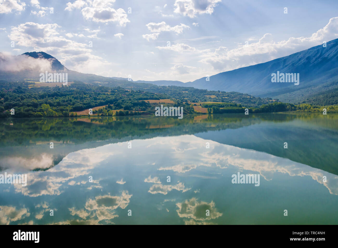 Pantà dels Terradets in Catalogna, Spagna Foto Stock