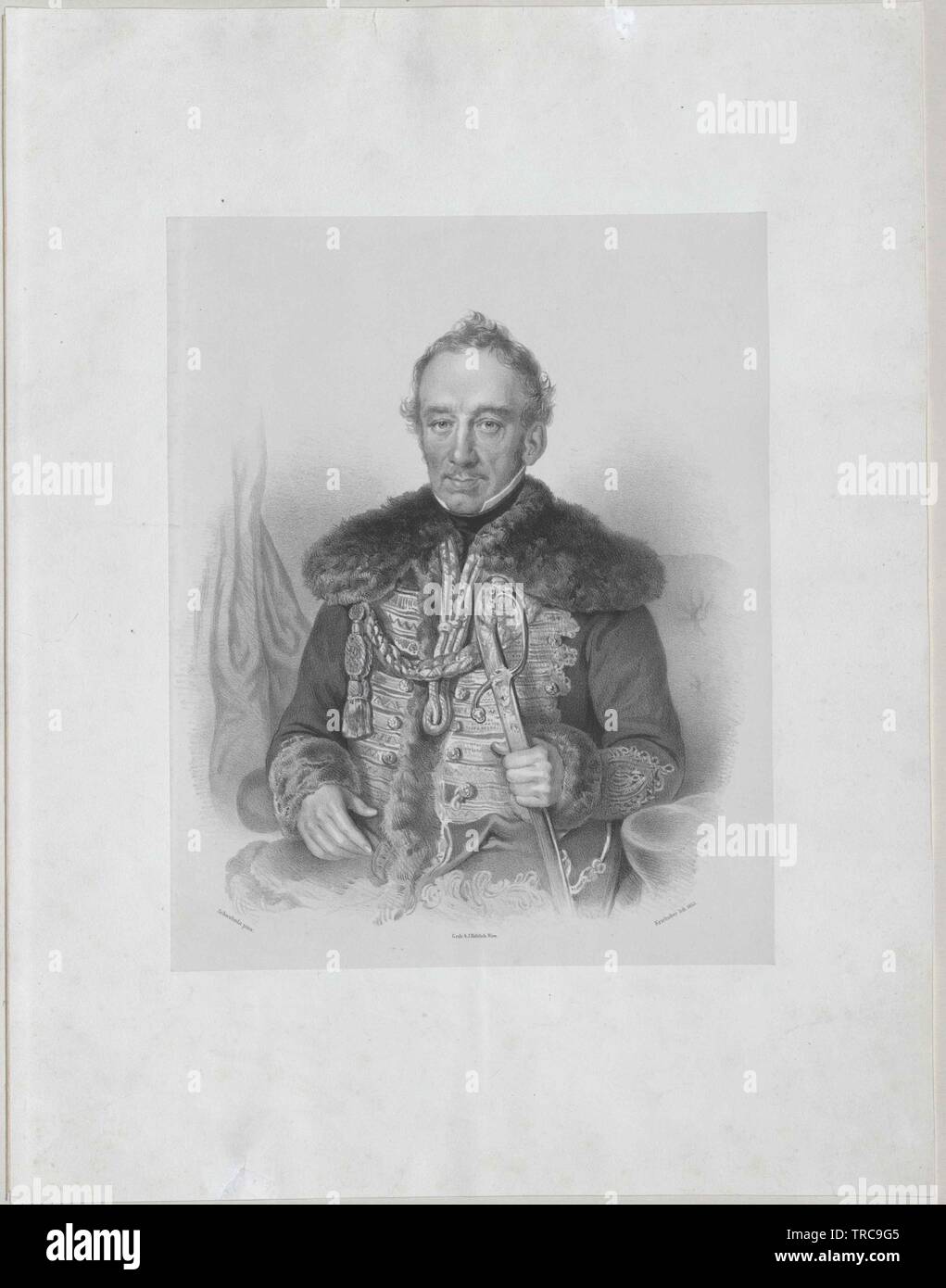 Batthyany, Joseph Franz Christian count, Additional-Rights-Clearance-Info-Not-Available Foto Stock