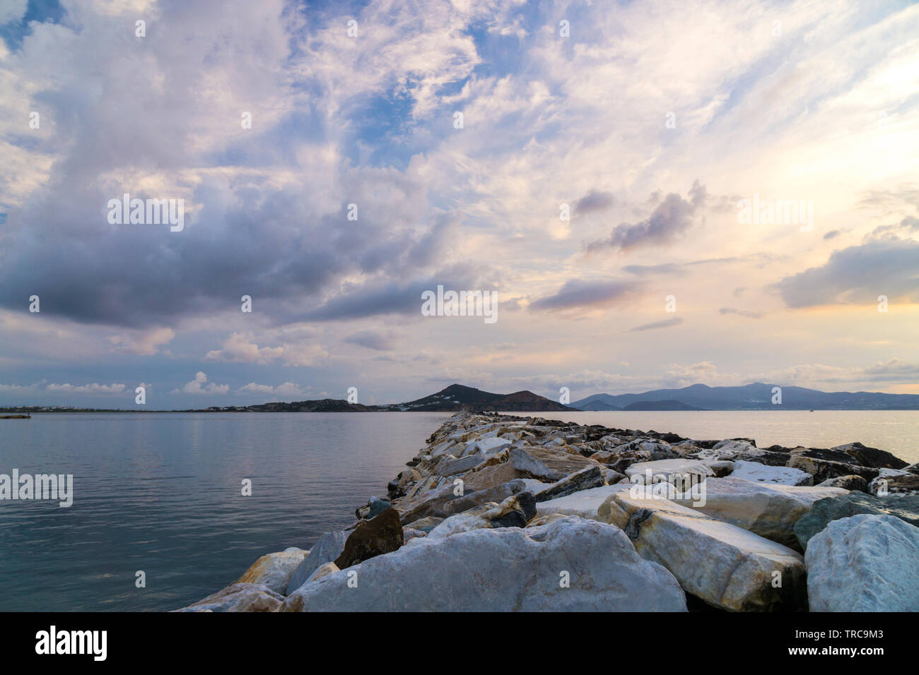 Naxos Grecia Foto Stock