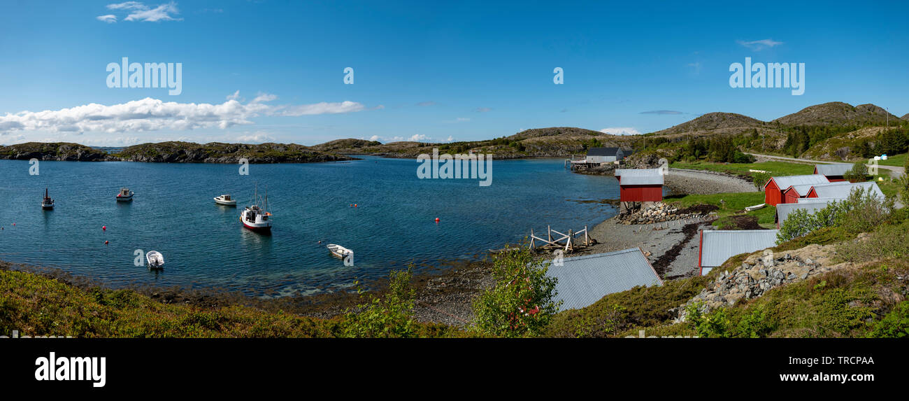 Isola di Leka, Trodelag, Norvegia Foto Stock
