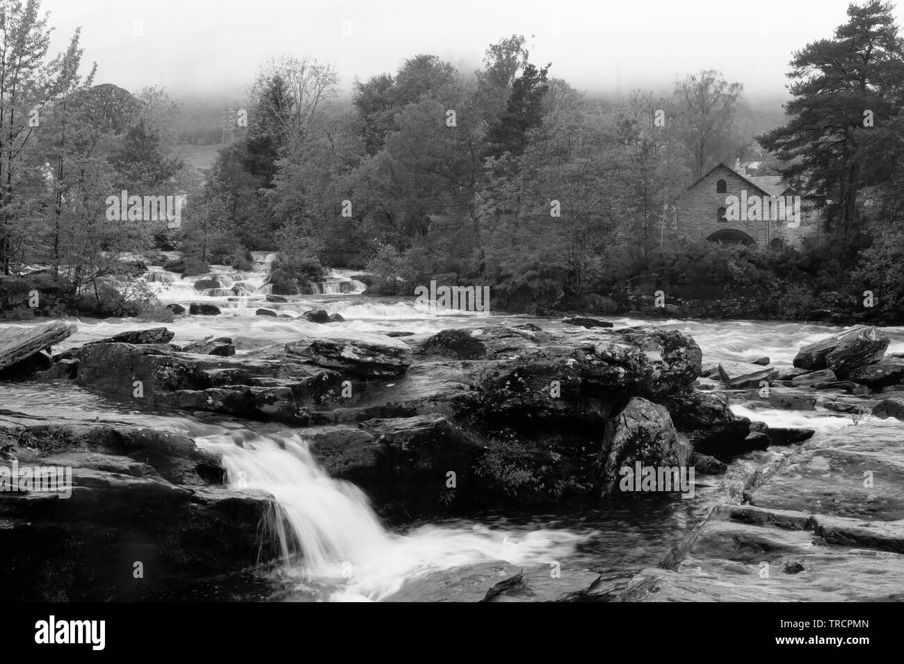 Falls of Dochart Foto Stock