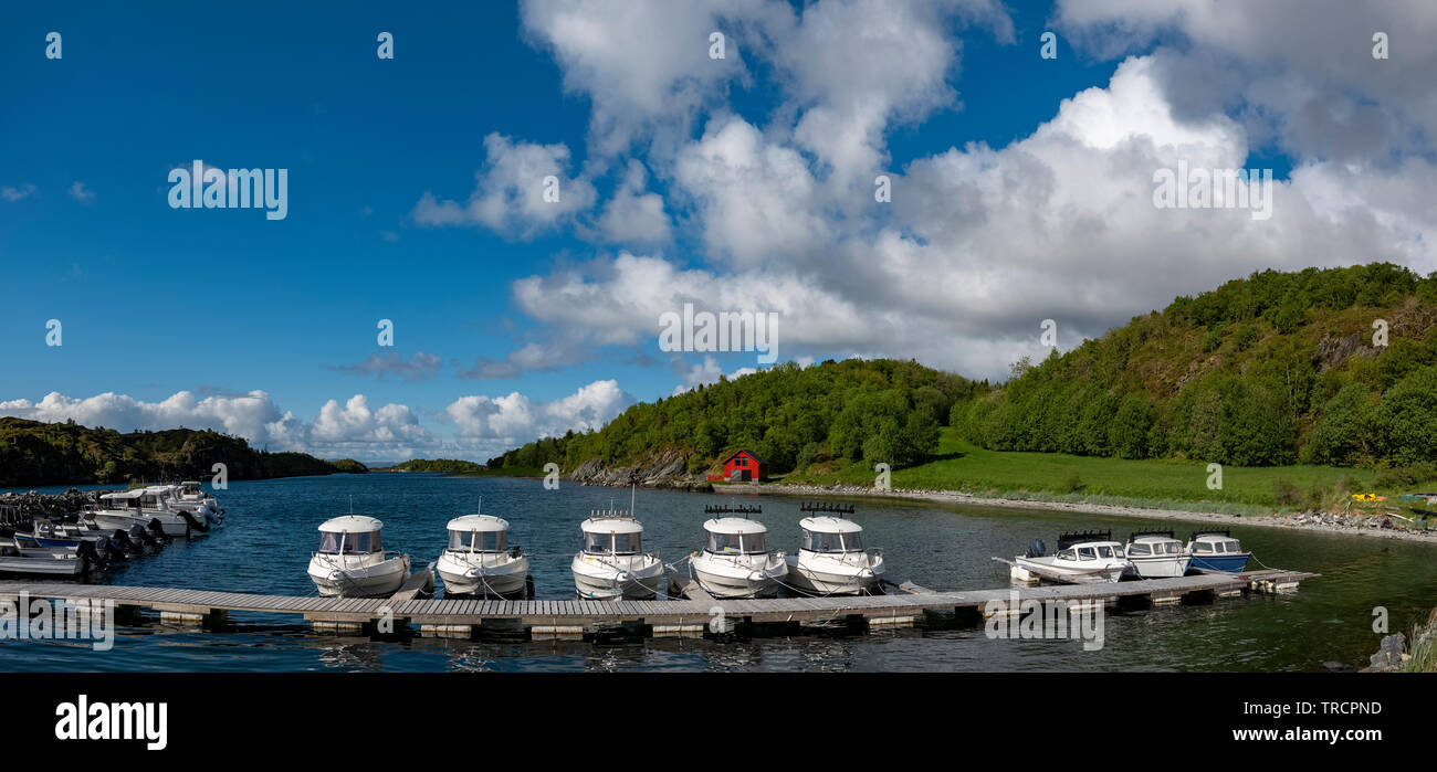 Leka Isola, Norvegia Foto Stock