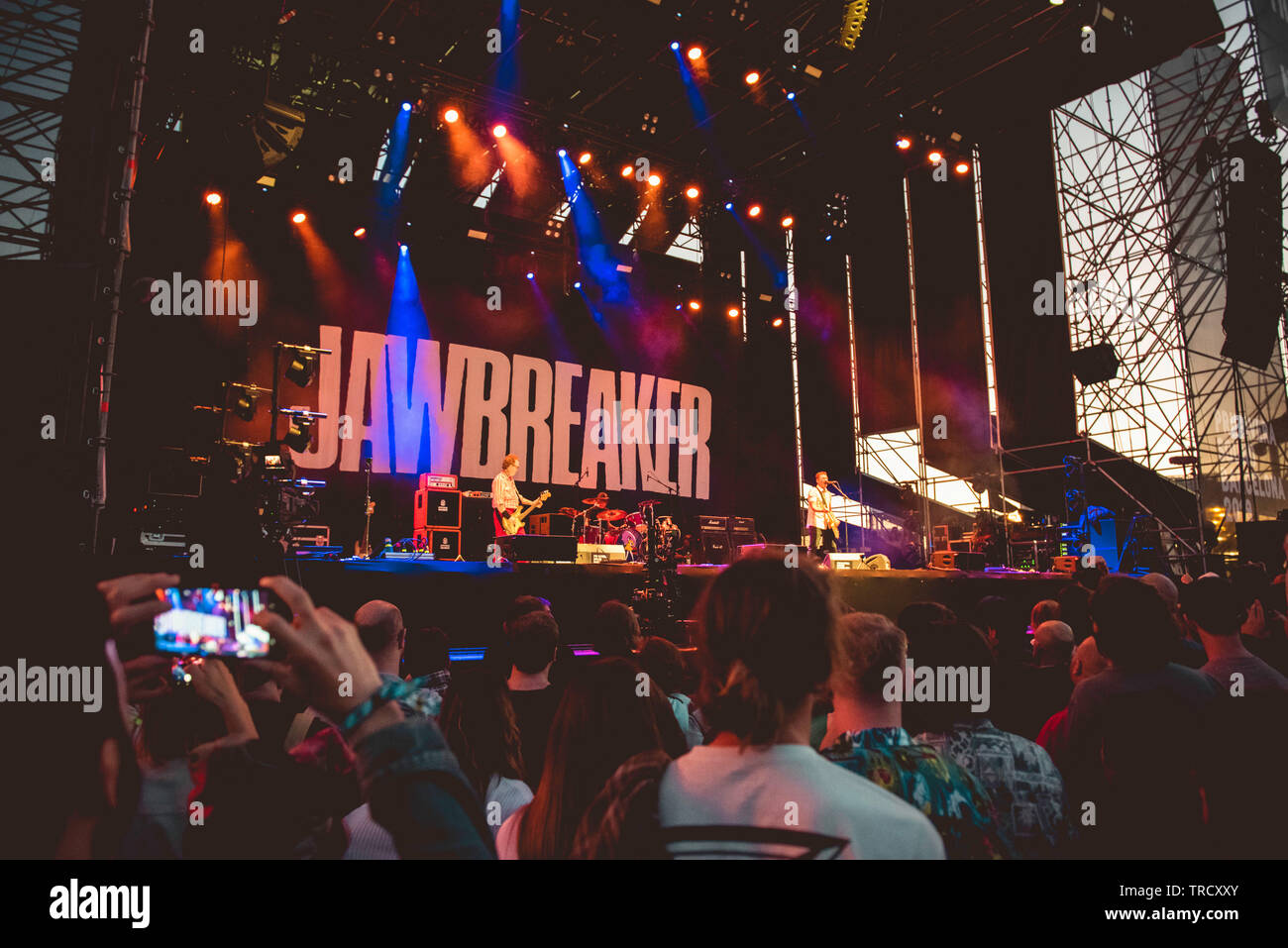 Jawbreaker al suono di Primavera 2019 Foto Stock