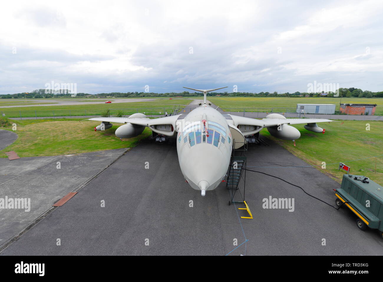 Handley Page Victor Bombardiere XL231 a Yorkshire Air Museum in Elvington. Foto Stock