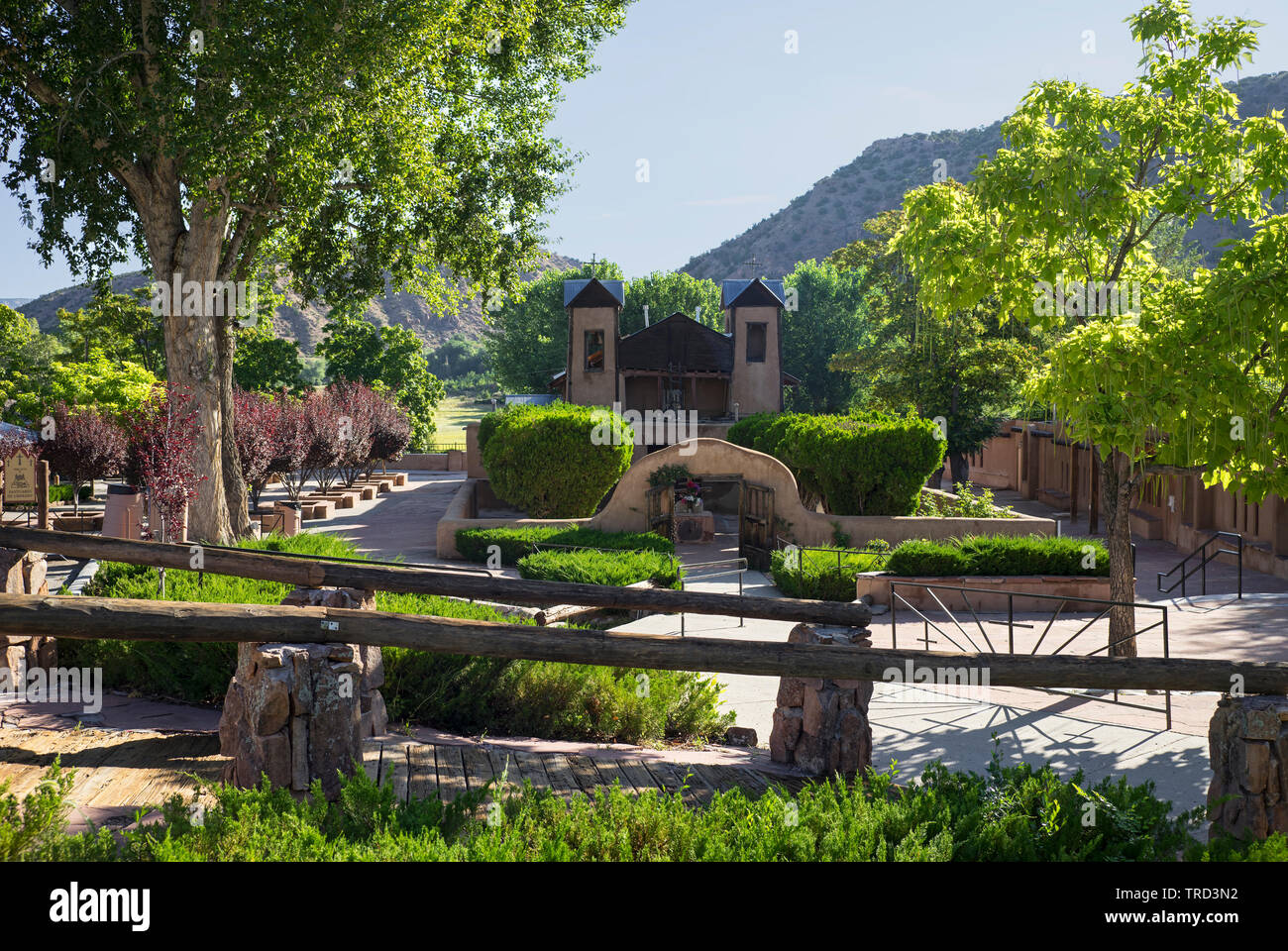 SANTUARIO DI CHIMAYO Foto Stock