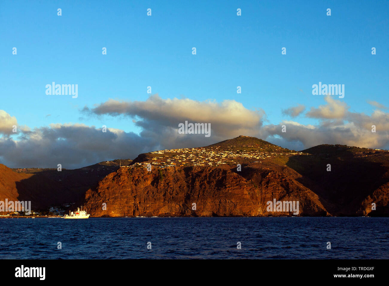 Saint Helena, una delle più remote isole del mondo, Saint Helena Foto Stock