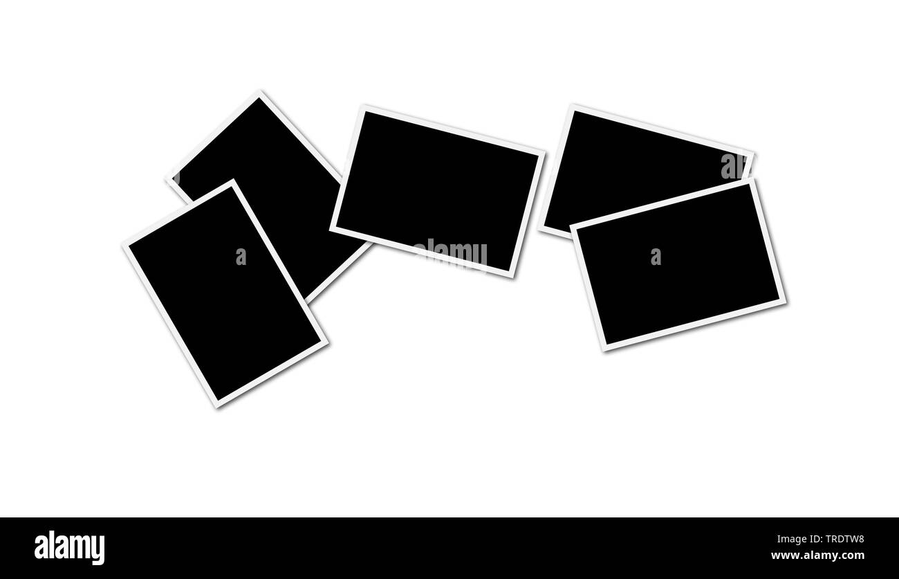 Photo collage con copia spazio per le vostre idee Foto Stock