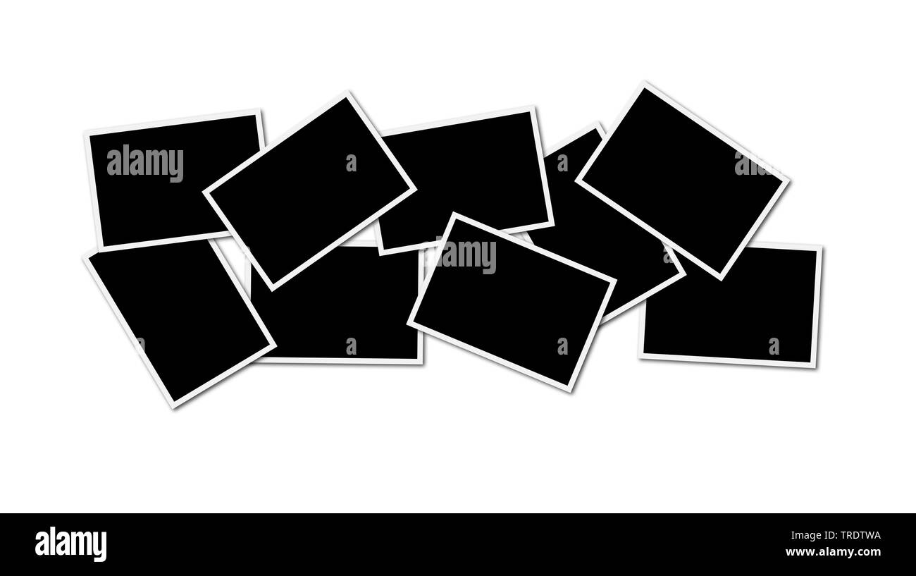 Photo collage con copia spazio per le vostre idee Foto Stock