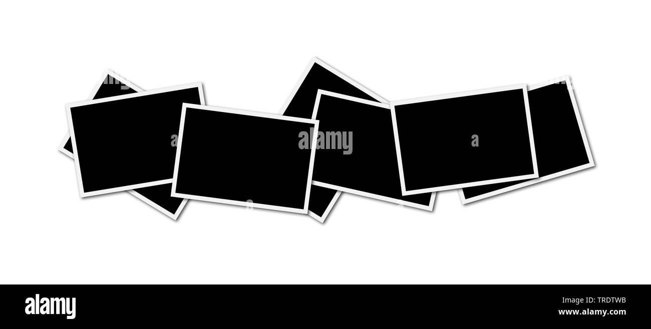 Photo collage con copia spazio per le vostre idee Foto Stock