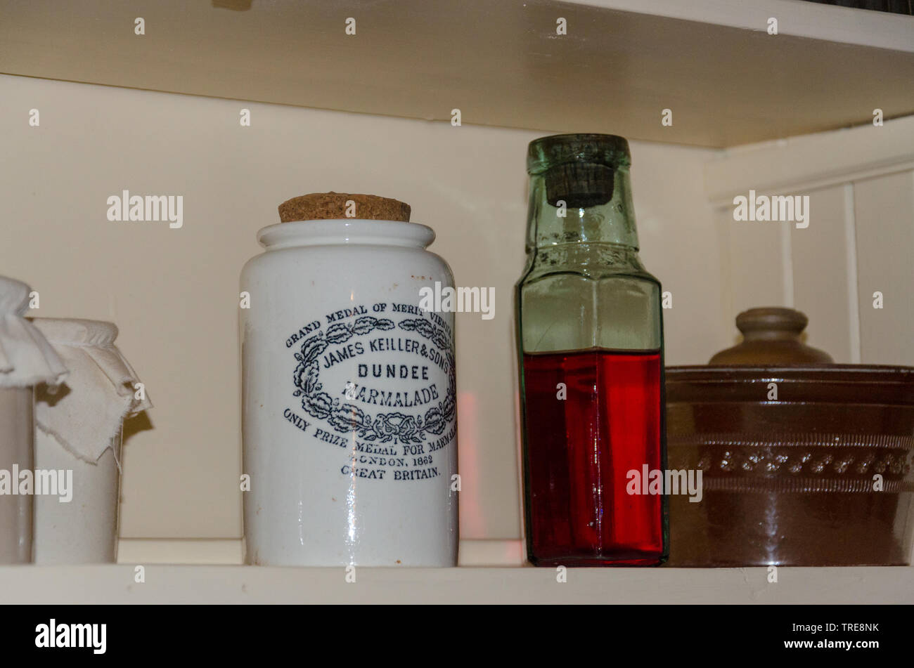 Xix secolo vasetto di marmellata James Keiller & Sons Dundee Foto Stock
