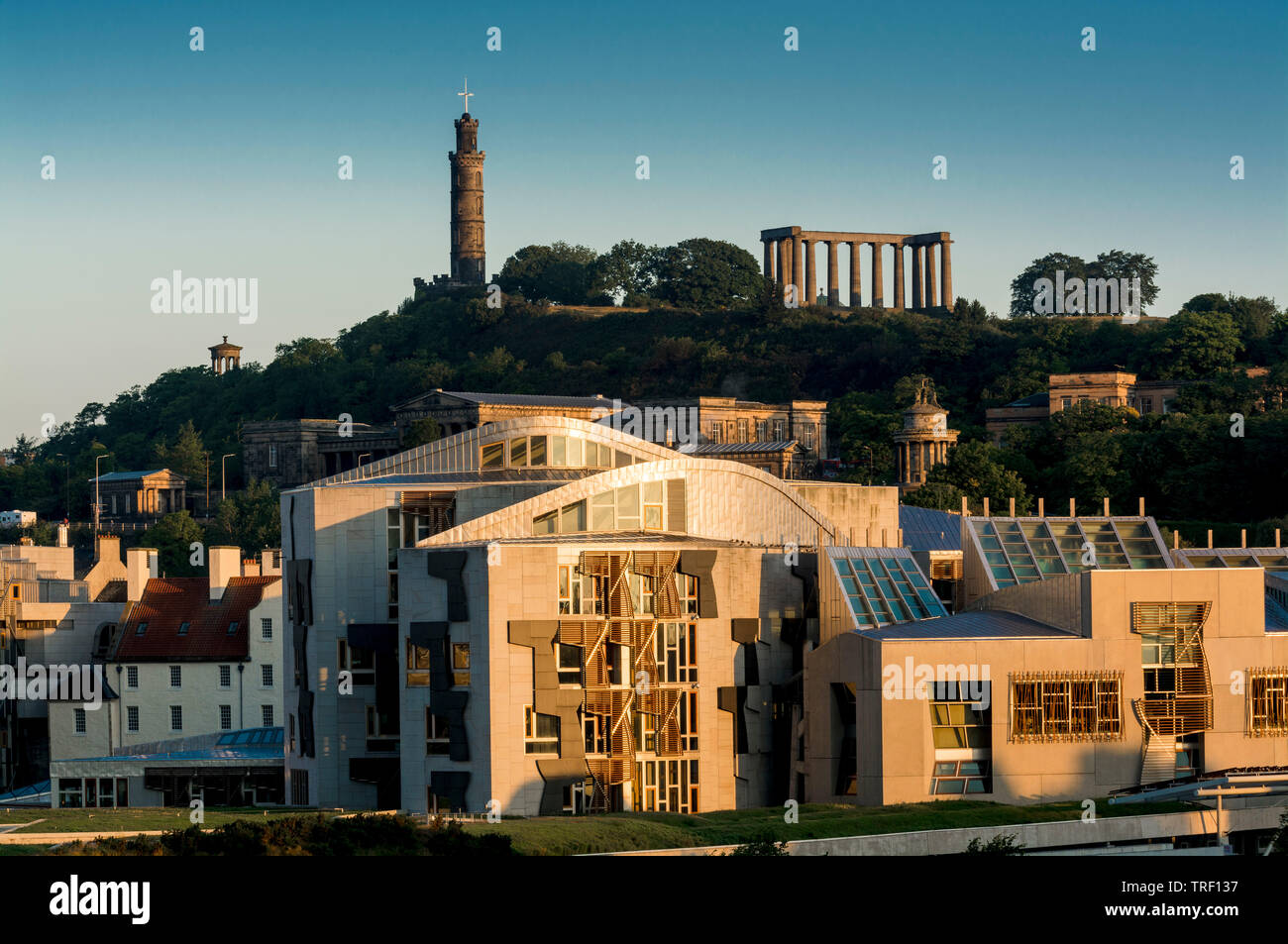 Il Parlamento scozzese, Holyrood Foto Stock