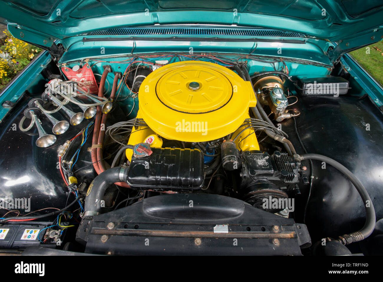 1960 Ford Starliner Americano classico coupé di lusso auto Foto Stock