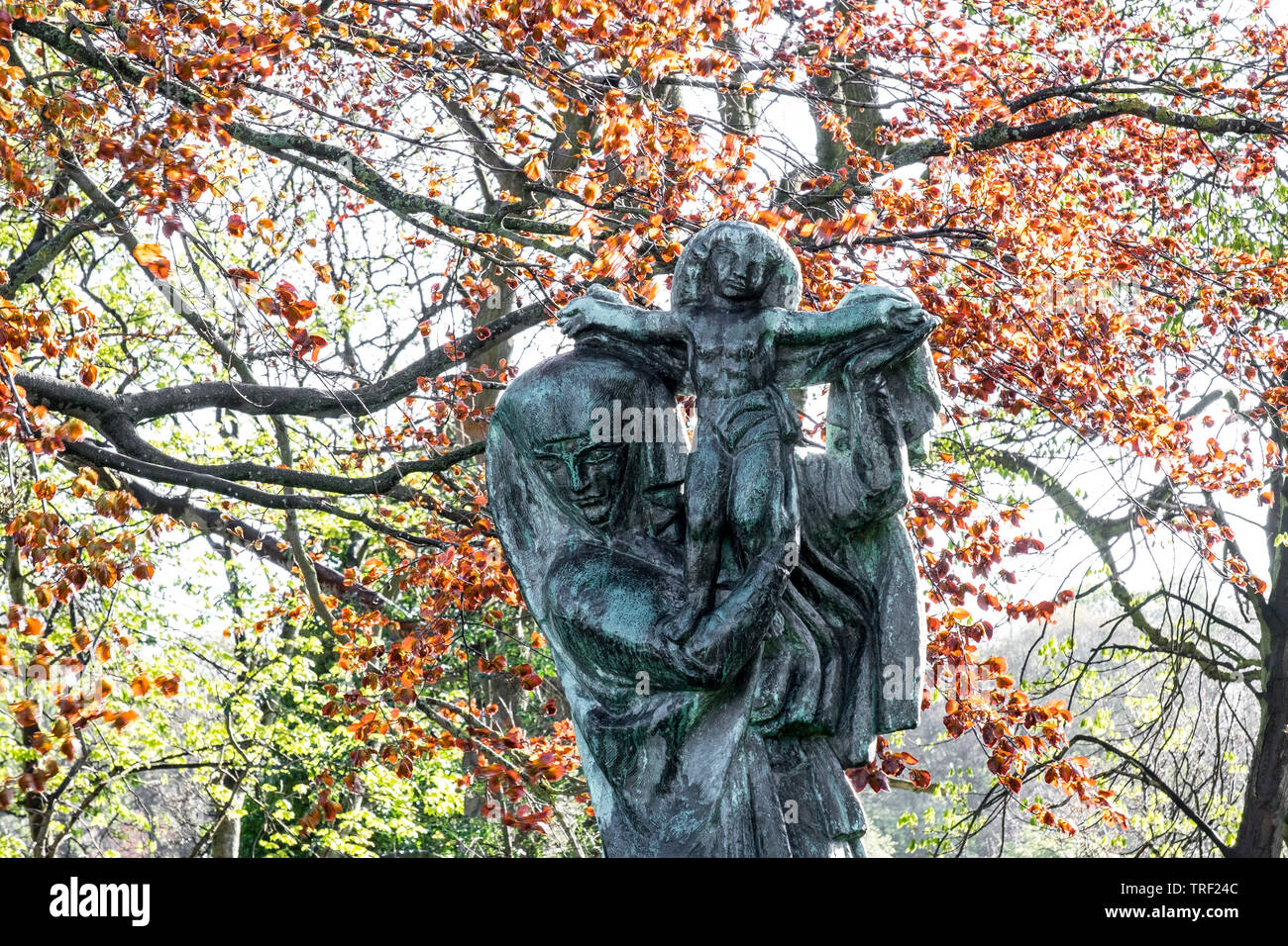 La scultura alla Galleria di Arte Moderna, Edimburgo Foto Stock