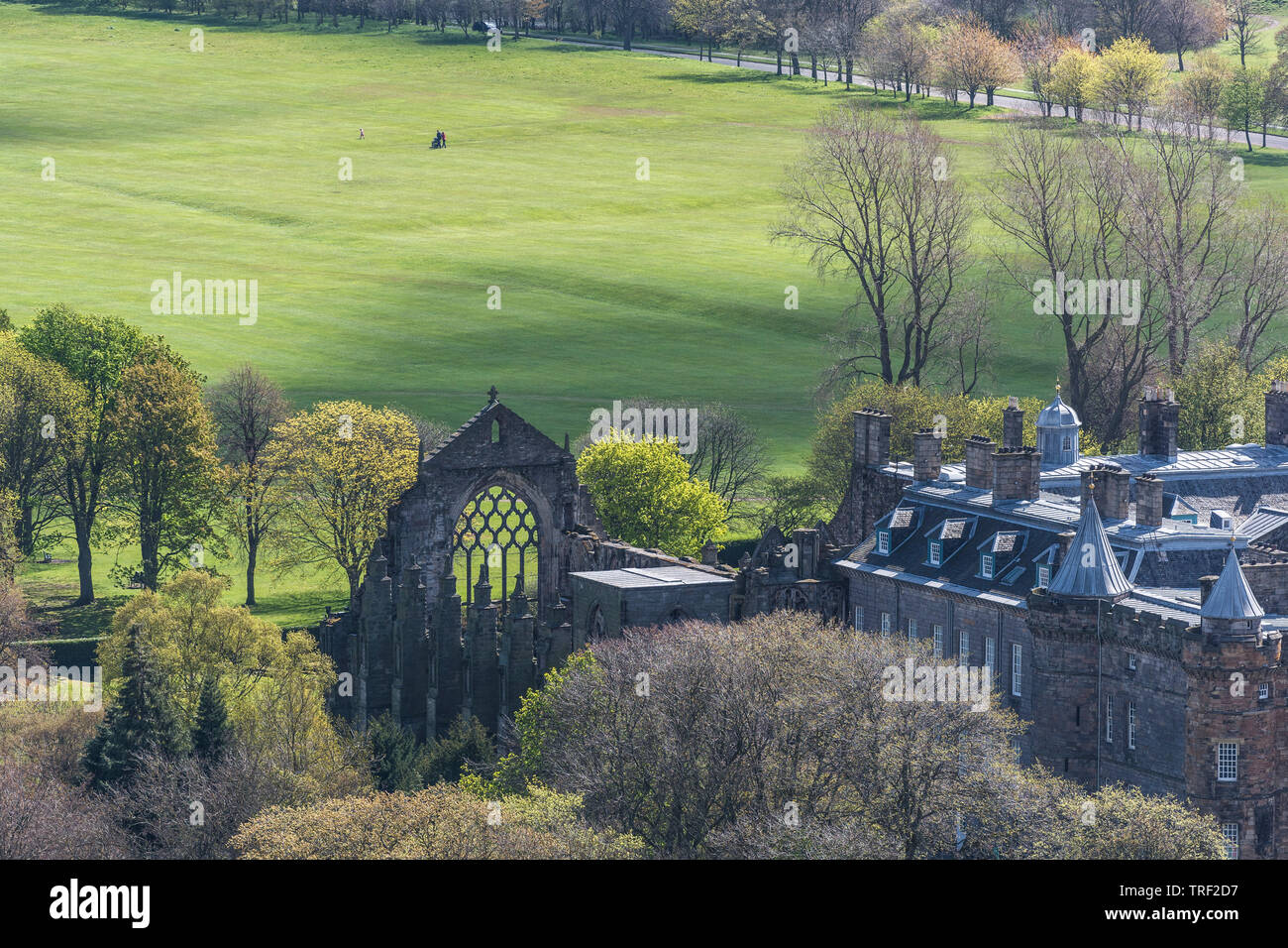 Holyrood Palace Foto Stock