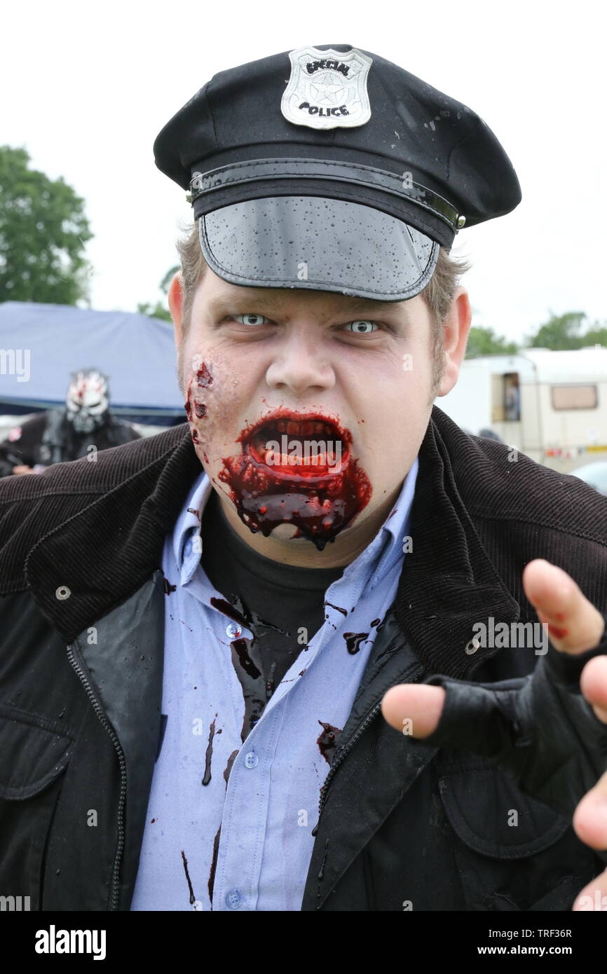 Zombie Apocalypse Response Team Foto Stock