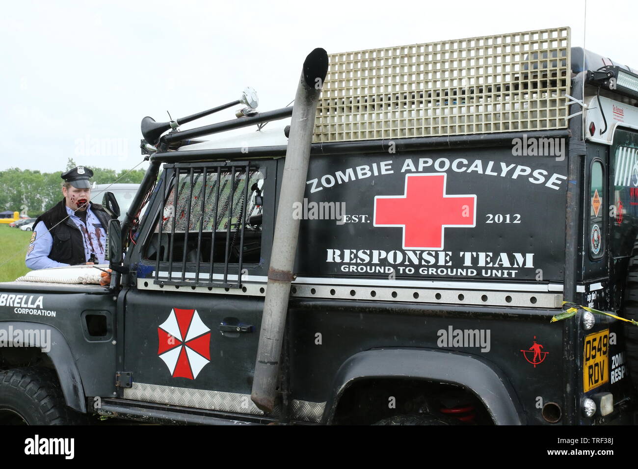 Zombie Apocalypse Response Team Foto Stock