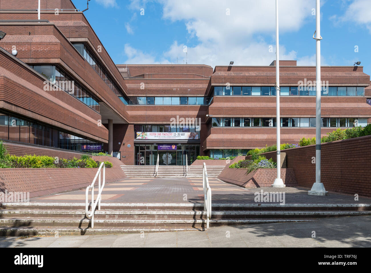 Città di Wolverhampton uffici del Consiglio nel Centro Civico, St Peters Square, Wolverhampton, Regno Unito Foto Stock