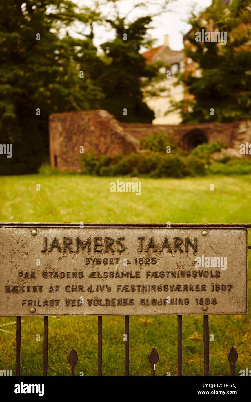 Jamers Taarn, Copenaghen Foto Stock