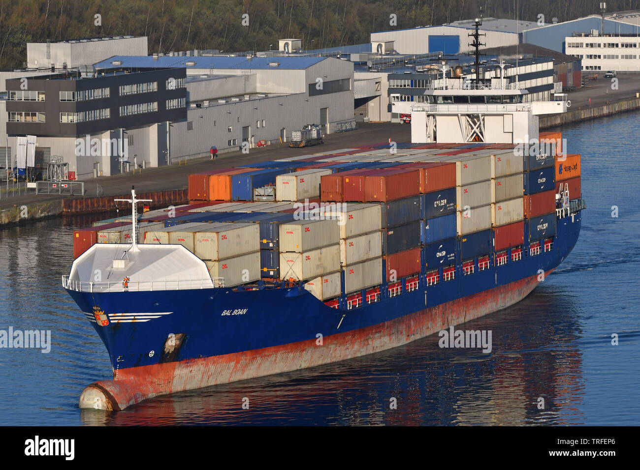 Containerfeeder Bal Boan Foto Stock