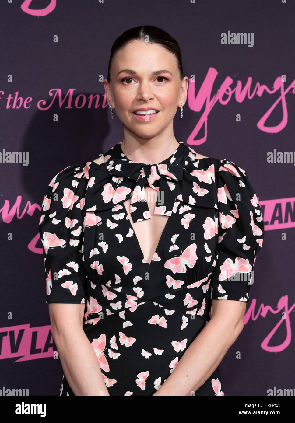 New York, NY - Giugno 4, 2019: Sutton Foster assiste TVLand giovane stagione 6 premiere party presso il William Vale Hotel Foto Stock