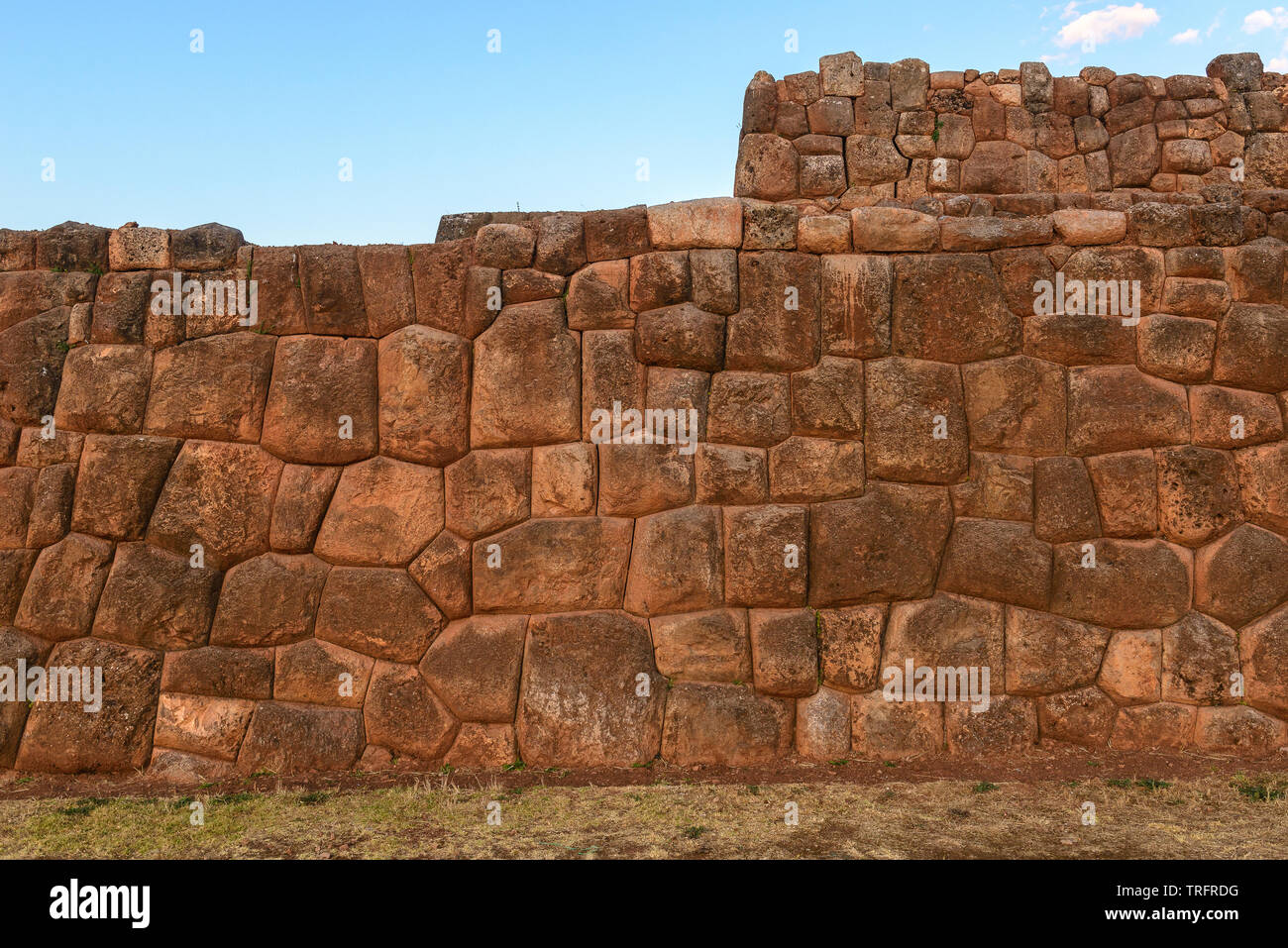 Chinchero sito archeologico, vicino a Cusco, Perù Foto Stock
