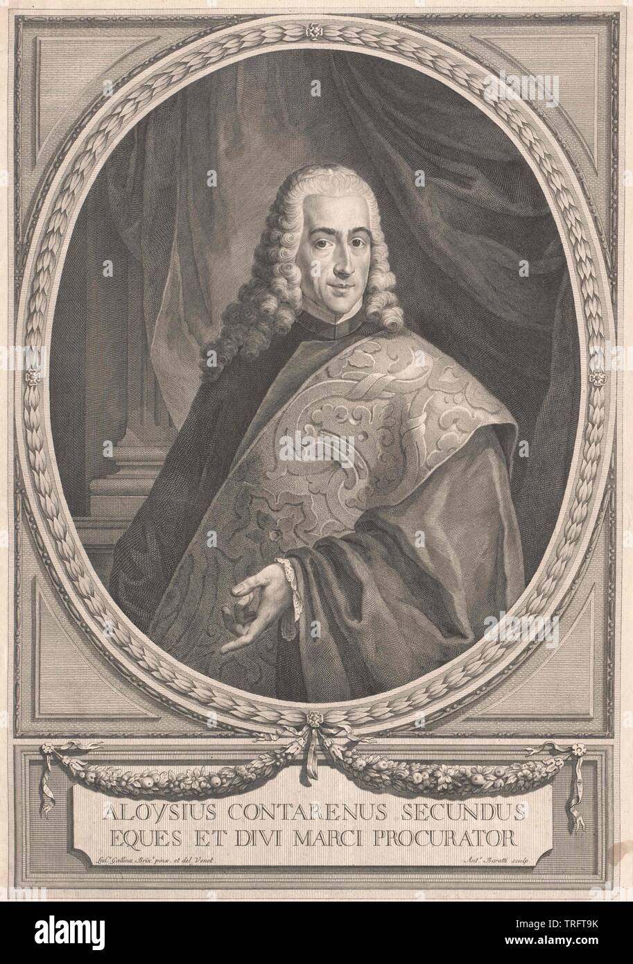 Contarini, Aloysius, vissuta secondo H. del XVII secolo, Additional-Rights-Clearance-Info-Not-Available Foto Stock