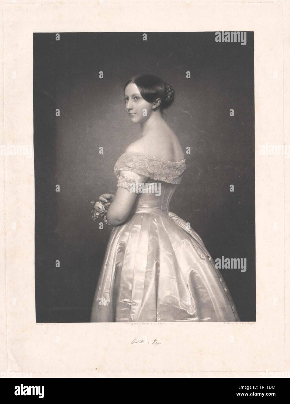 Involucro, Charlotte von, Additional-Rights-Clearance-Info-Not-Available Foto Stock