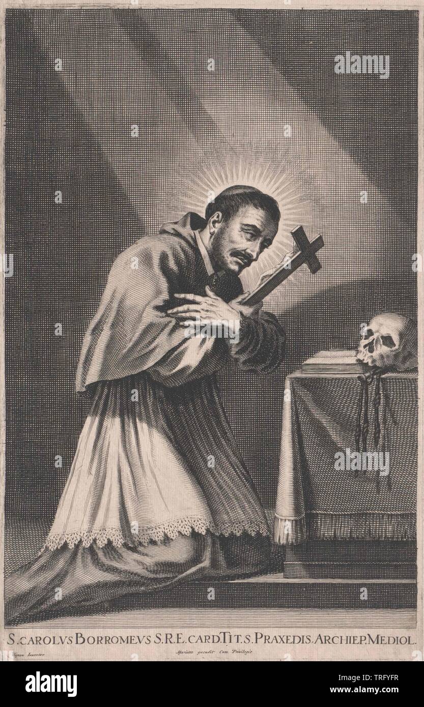 Carlo Borromeo, Additional-Rights-Clearance-Info-Not-Available Foto Stock